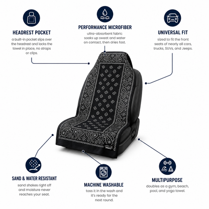 Car Seat Cover Towel