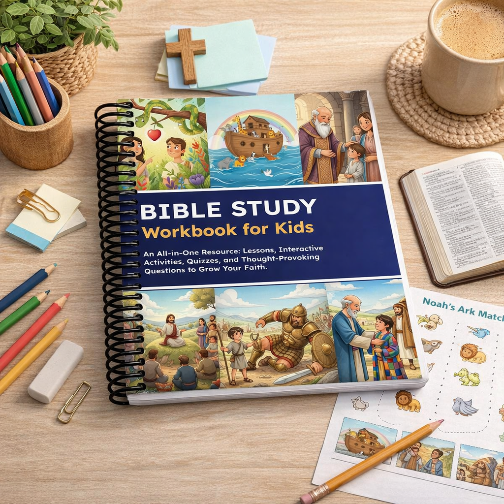 Bible Study Workbook for Kids